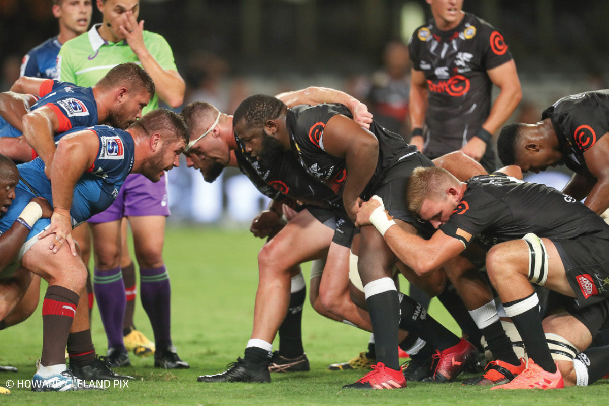Sharks vs Bulls Scrum