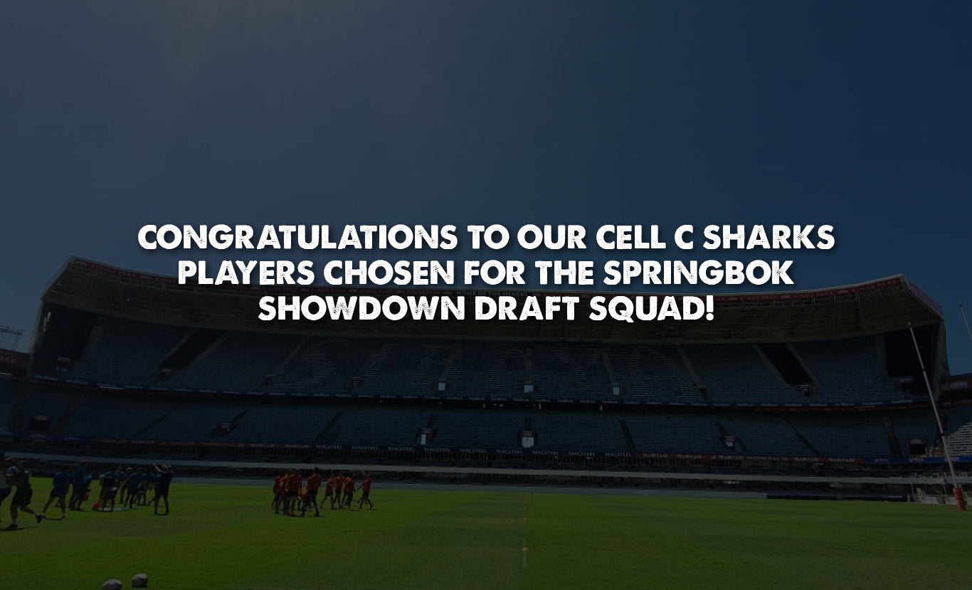 Draft squad named for Castle Lager Springbok Showdown
