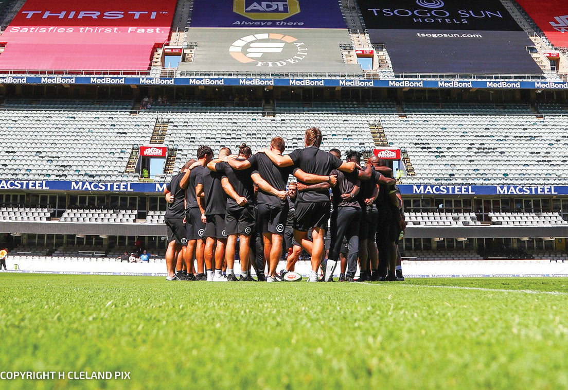 Cell C Sharks Team Huddle