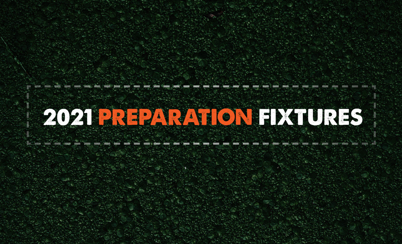 Preparation fixtures announced to kick off 2021