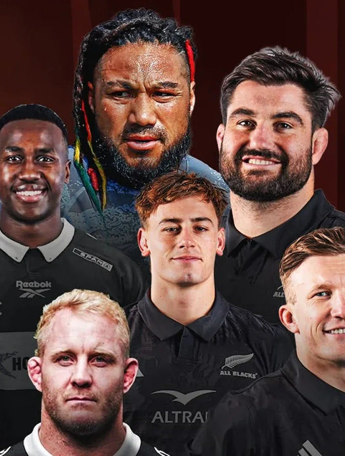 Montage of Hollywoodbets Sharks players, including Ma'a Nonu, ahead of the All Blacks tour match.