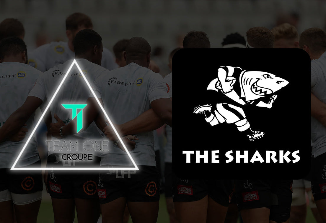 TEAM ONE ON-BOARD WITH THE SHARKS