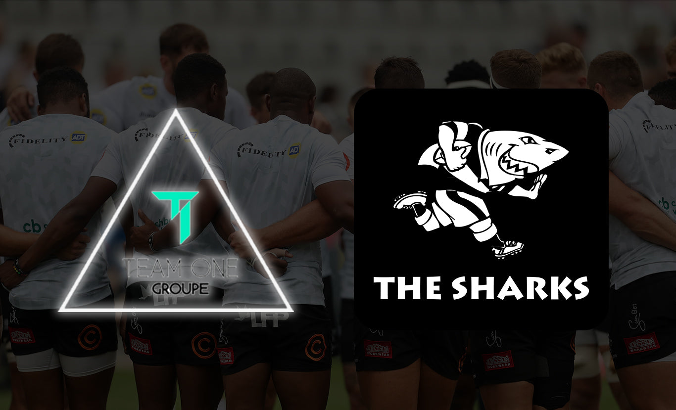 TEAM ONE ON-BOARD WITH THE SHARKS