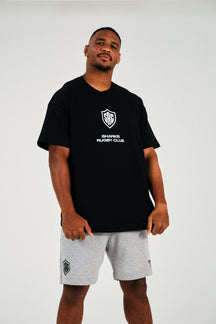 Sharks Reebok Black White Forever Tee - Black