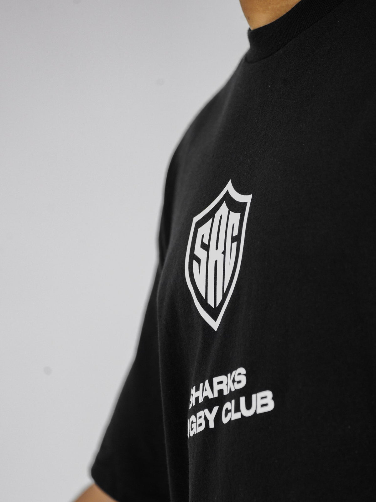 Sharks Reebok Black White Forever Tee - Black