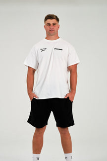 Sharks-Mens Mascot Tee-White
