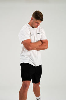 Sharks-Mens Mascot Tee-White