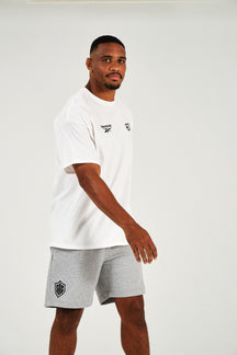 Sharks-Mens Print Tee-White