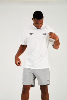Sharks-Mens Print Tee-White