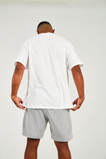 Sharks-Mens Print Tee-White