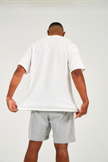 Sharks-Mens Print Tee-White