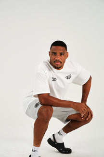 Sharks-Mens Print Tee-White