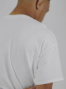 Sharks-Mens Print Tee-White