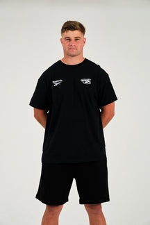Sharks-Mens Tee Print-Black