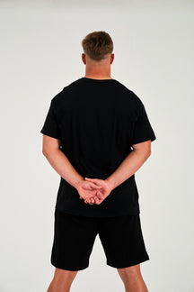 Sharks-Mens Tee Print-Black