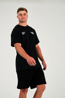 Sharks-Mens Tee Print-Black
