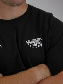 Sharks-Mens Tee Print-Black