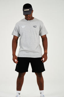 Sharks-Mens Tee Print-Sport Grey