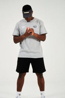 Sharks-Mens Tee Print-Sport Grey