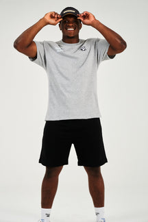 Sharks-Mens Tee Print-Sport Grey