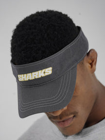 Sharks-Mens Tee Print-Sport Grey