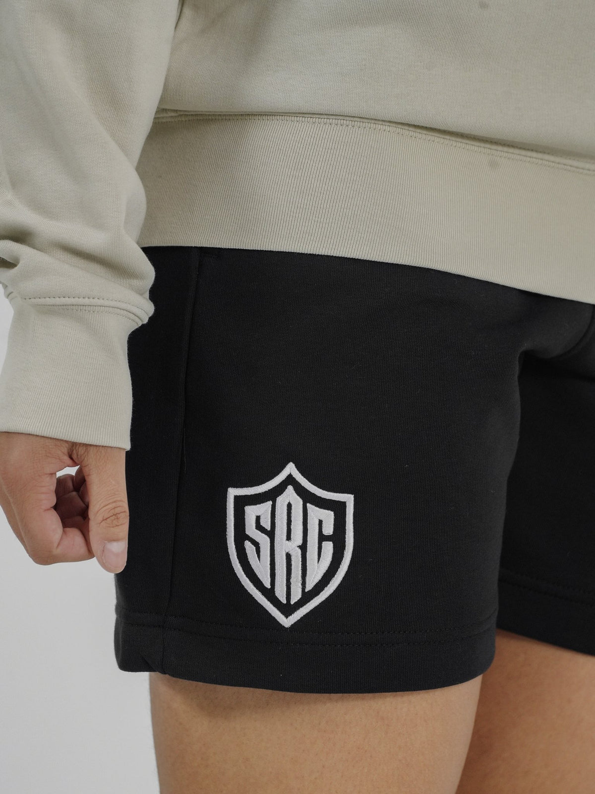 Sharks Reebok Black Shorts