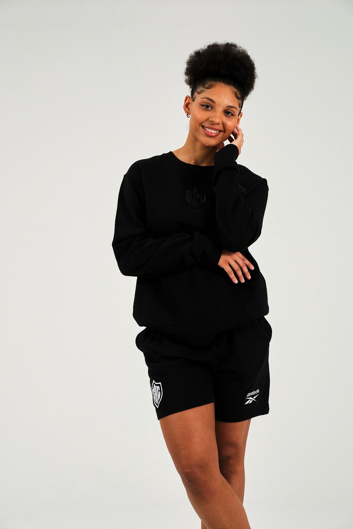 Sharks Reebok Black Sweater