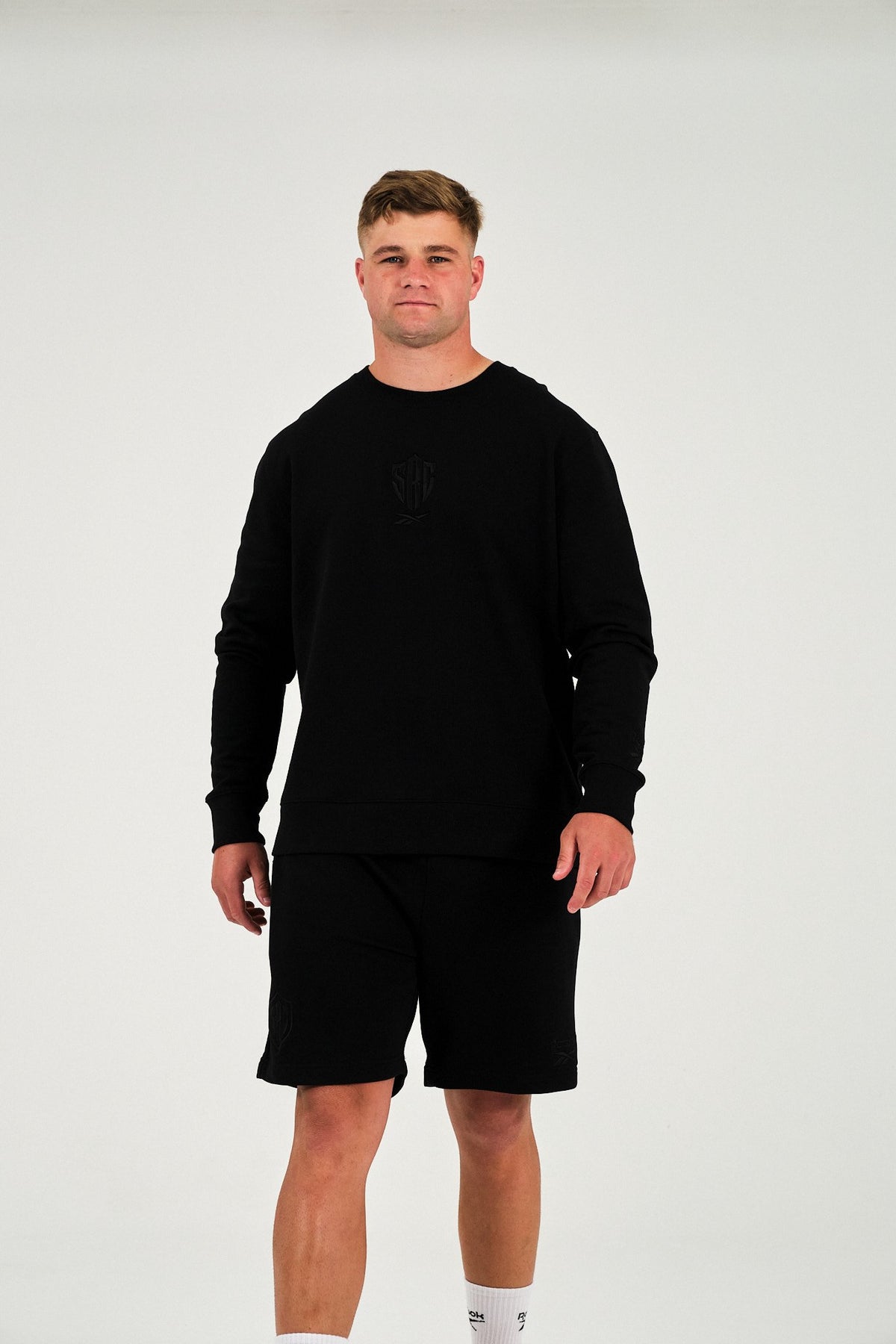Sharks Reebok Black Sweater