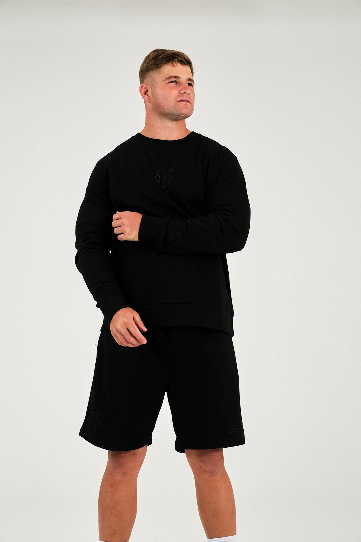 Sharks Reebok Black Sweater