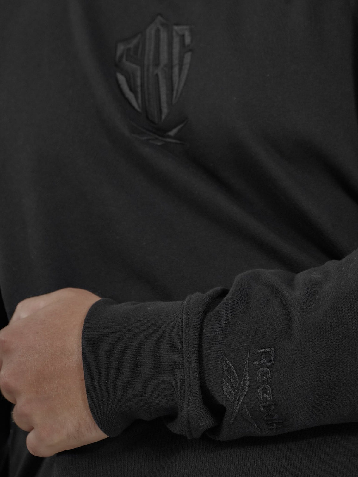 Sharks Reebok Black Sweater