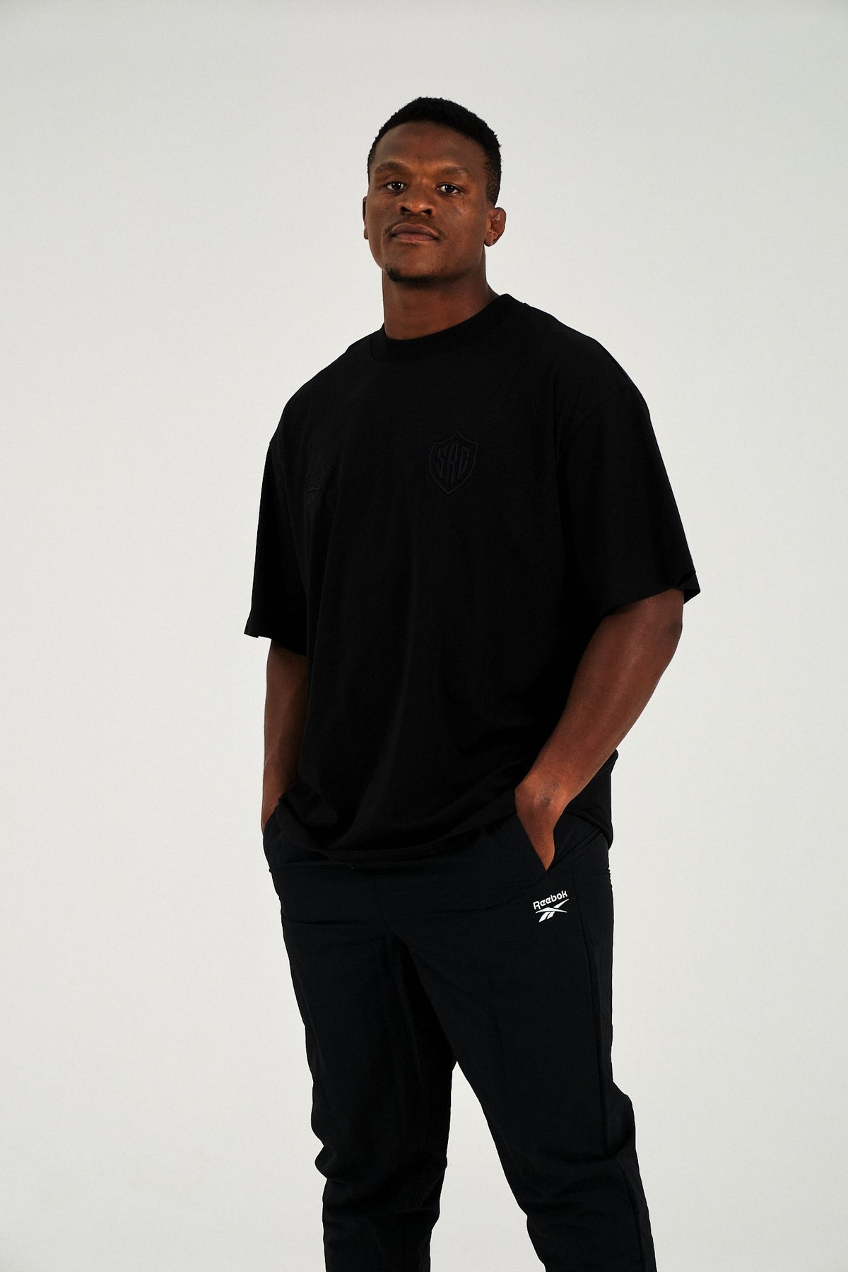 Sharks Reebok Black Tee