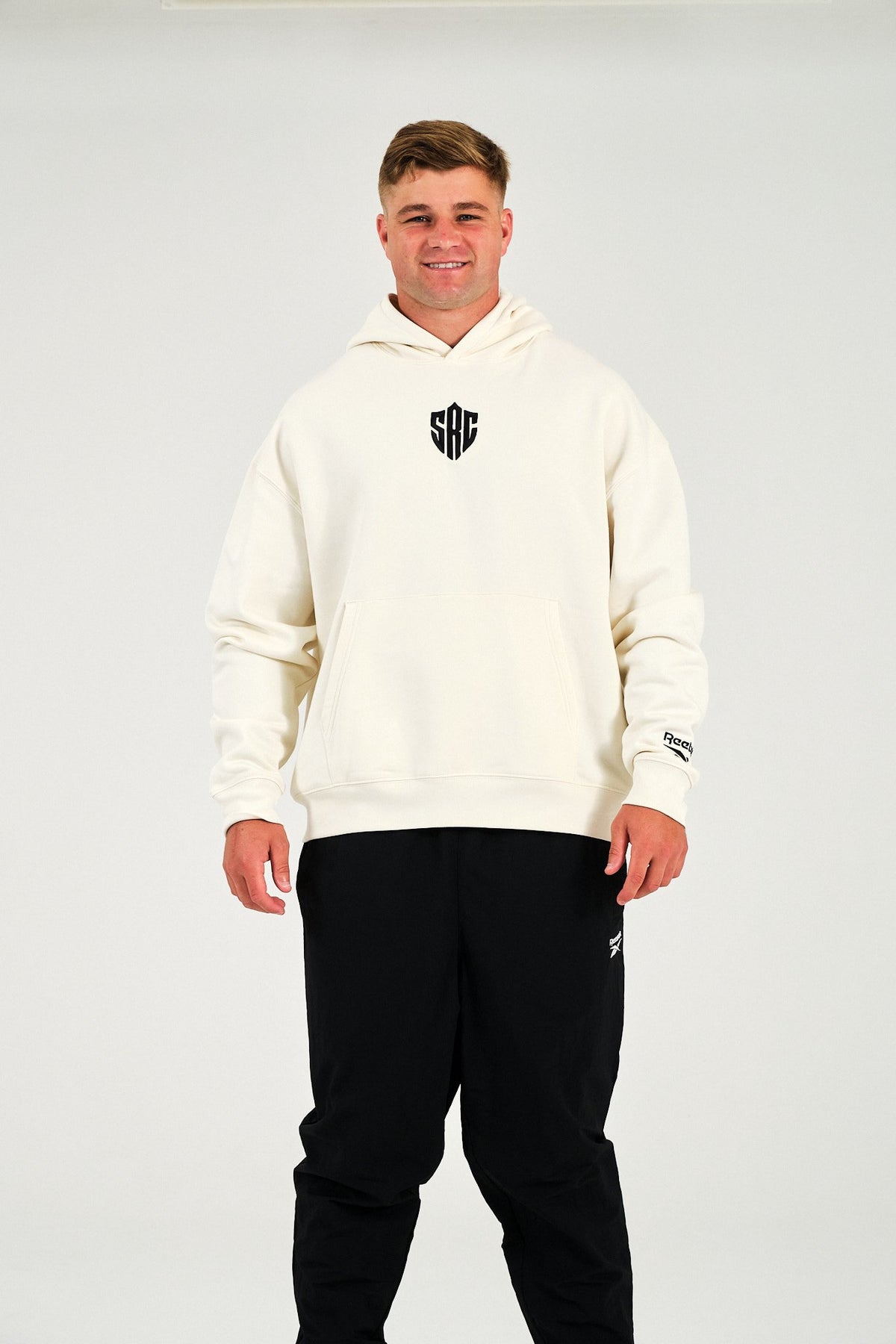 Sharks Reebok Cream Hoody