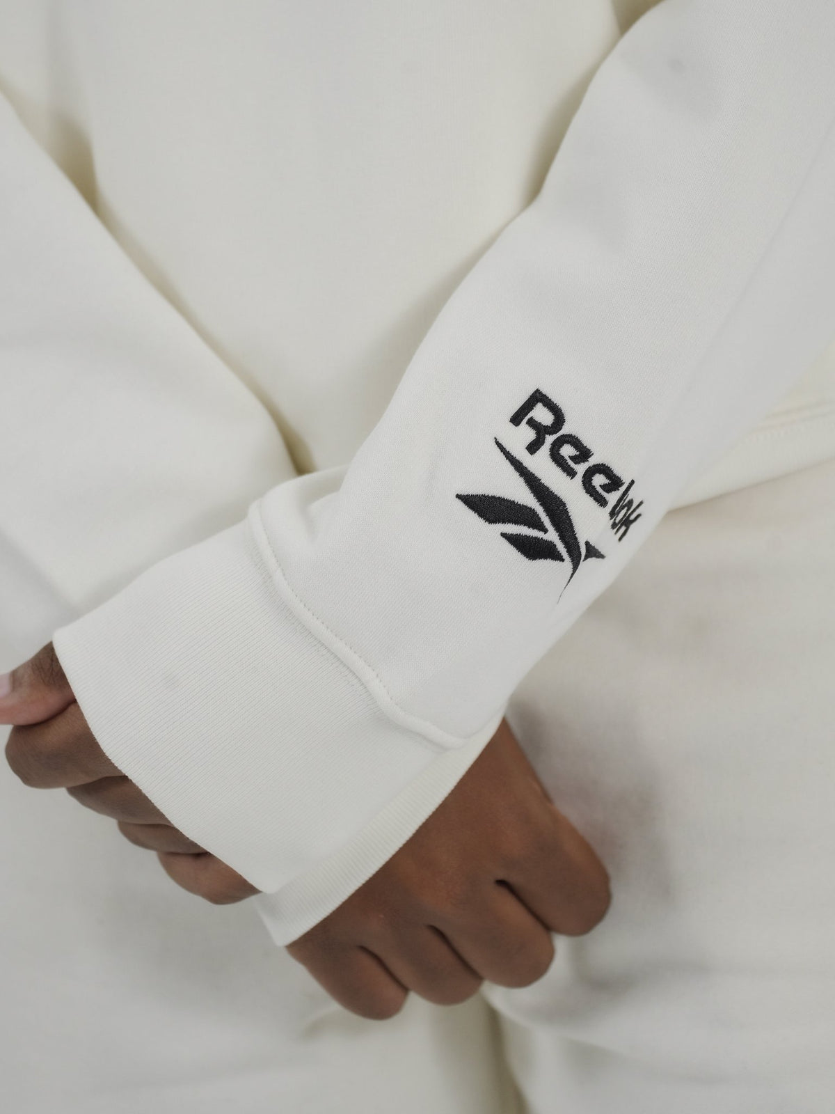 Sharks Reebok Cream Hoody