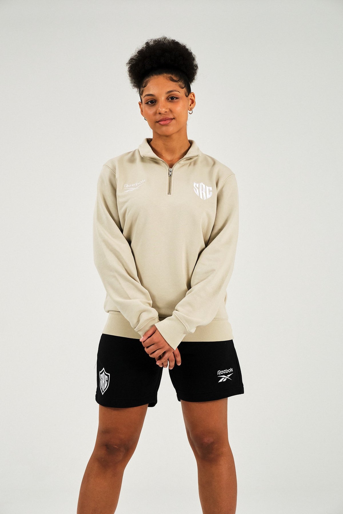 Sharks Reebok Desert Dust Quarter Zip