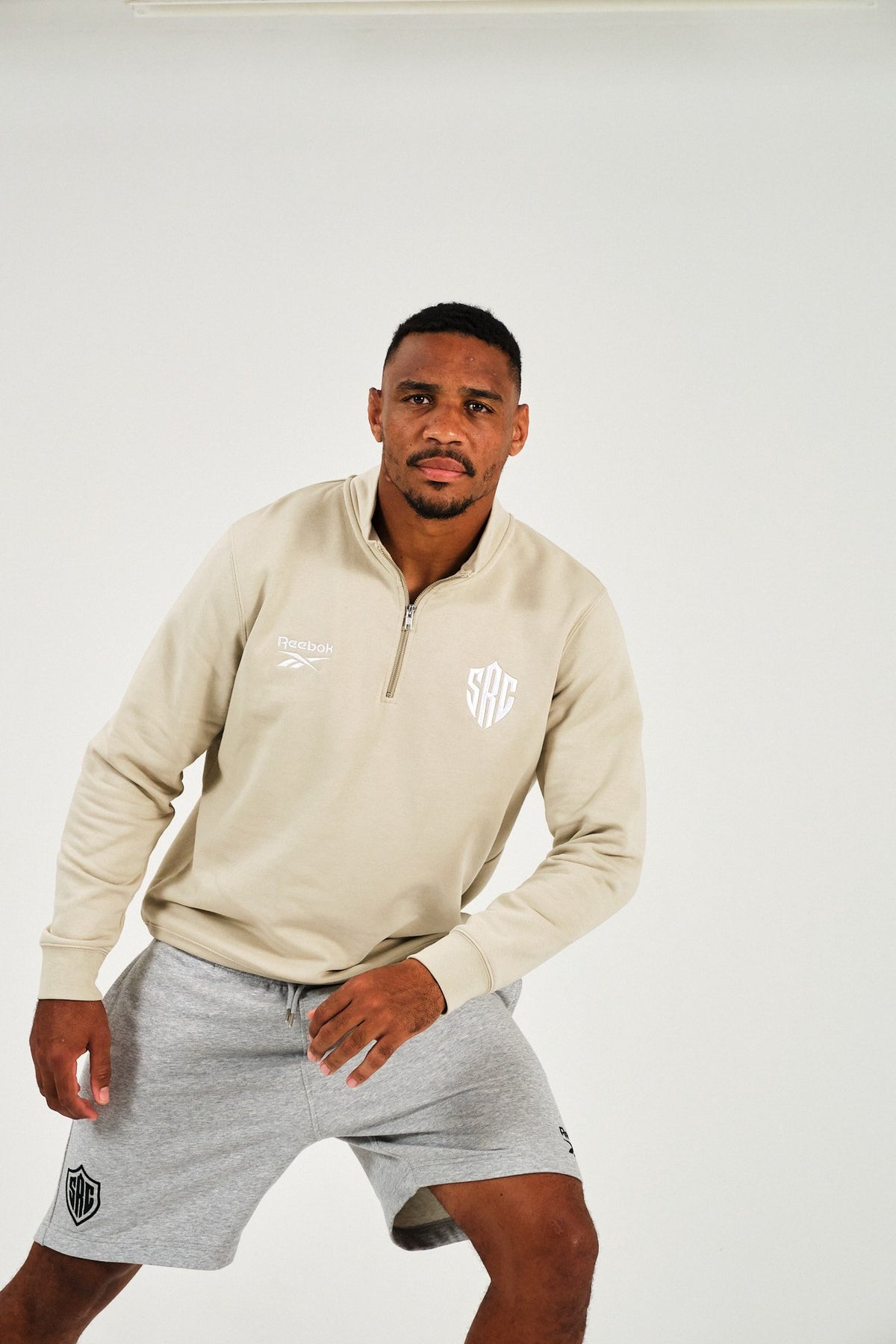 Sharks Reebok Desert Dust Quarter Zip