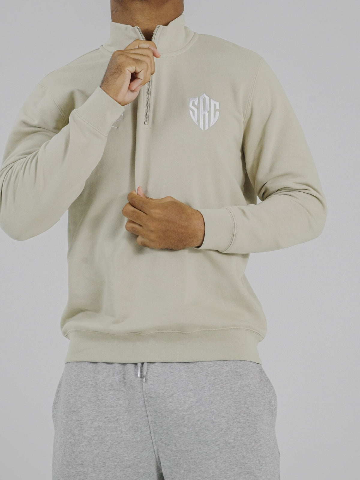Sharks Reebok Desert Dust Quarter Zip