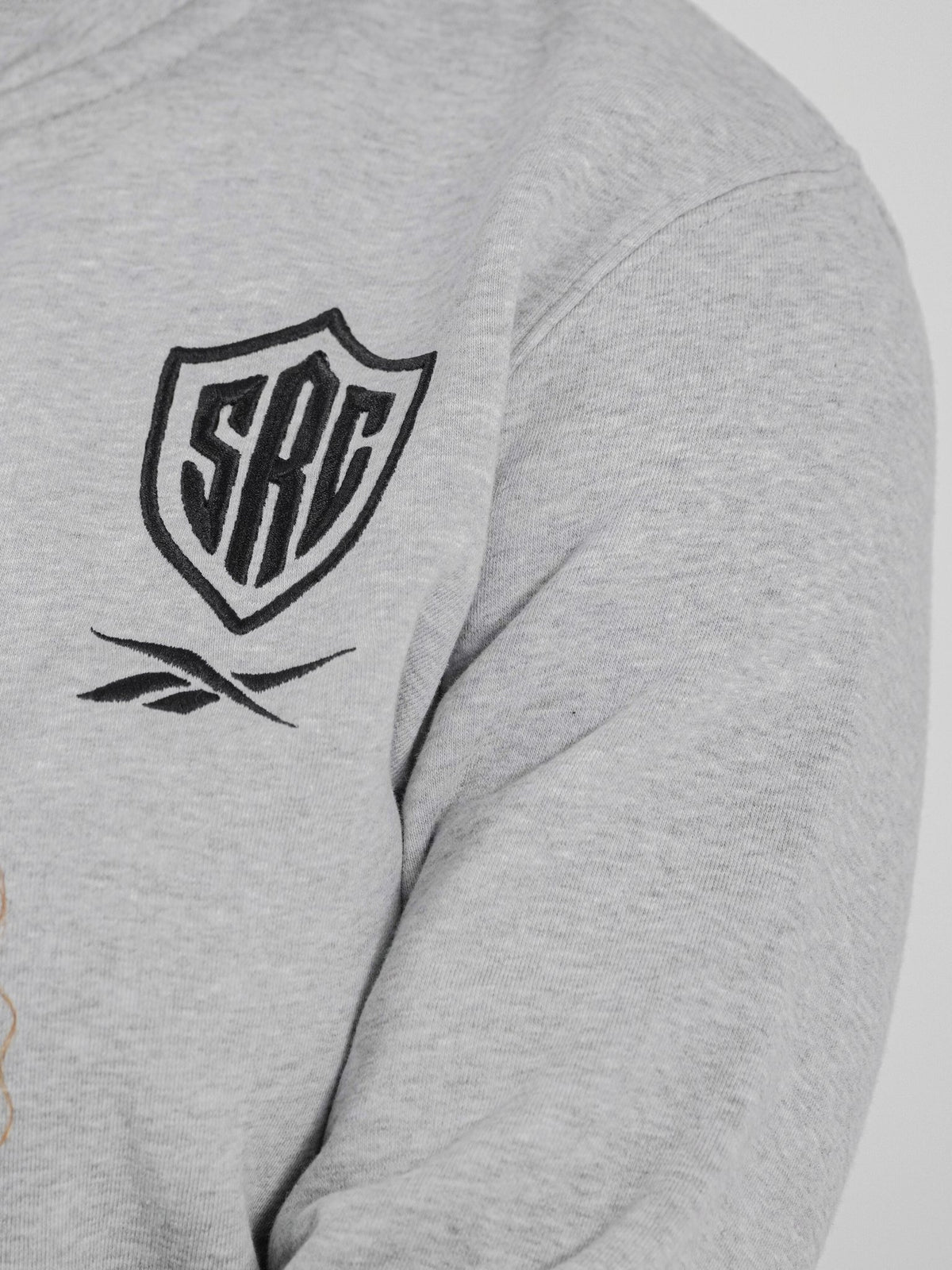 Sharks Reebok Heather Grey Quarter Zip