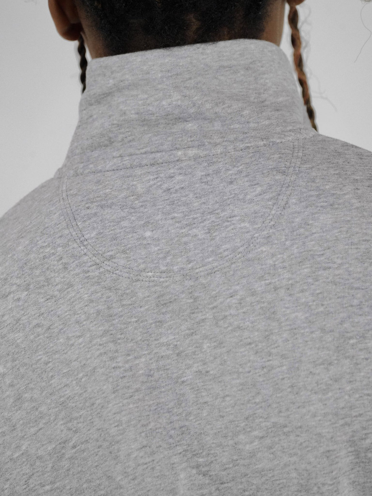 Sharks Reebok Heather Grey Quarter Zip
