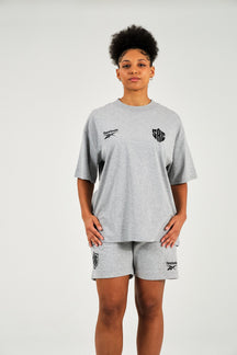 Sharks Reebok Heather Grey Shorts