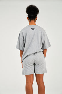 Sharks Reebok Heather Grey Shorts