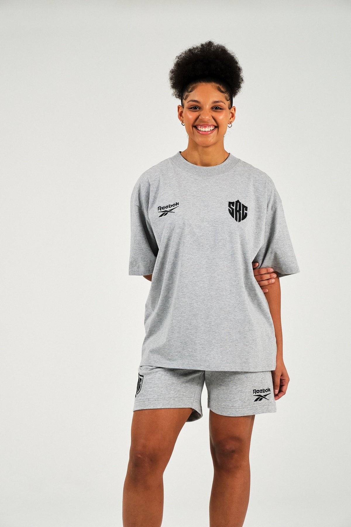 Sharks Reebok Heather Grey Tee