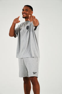 Sharks Reebok Heather Grey Tee