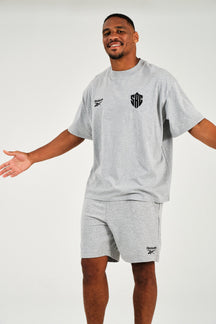 Sharks Reebok Heather Grey Tee