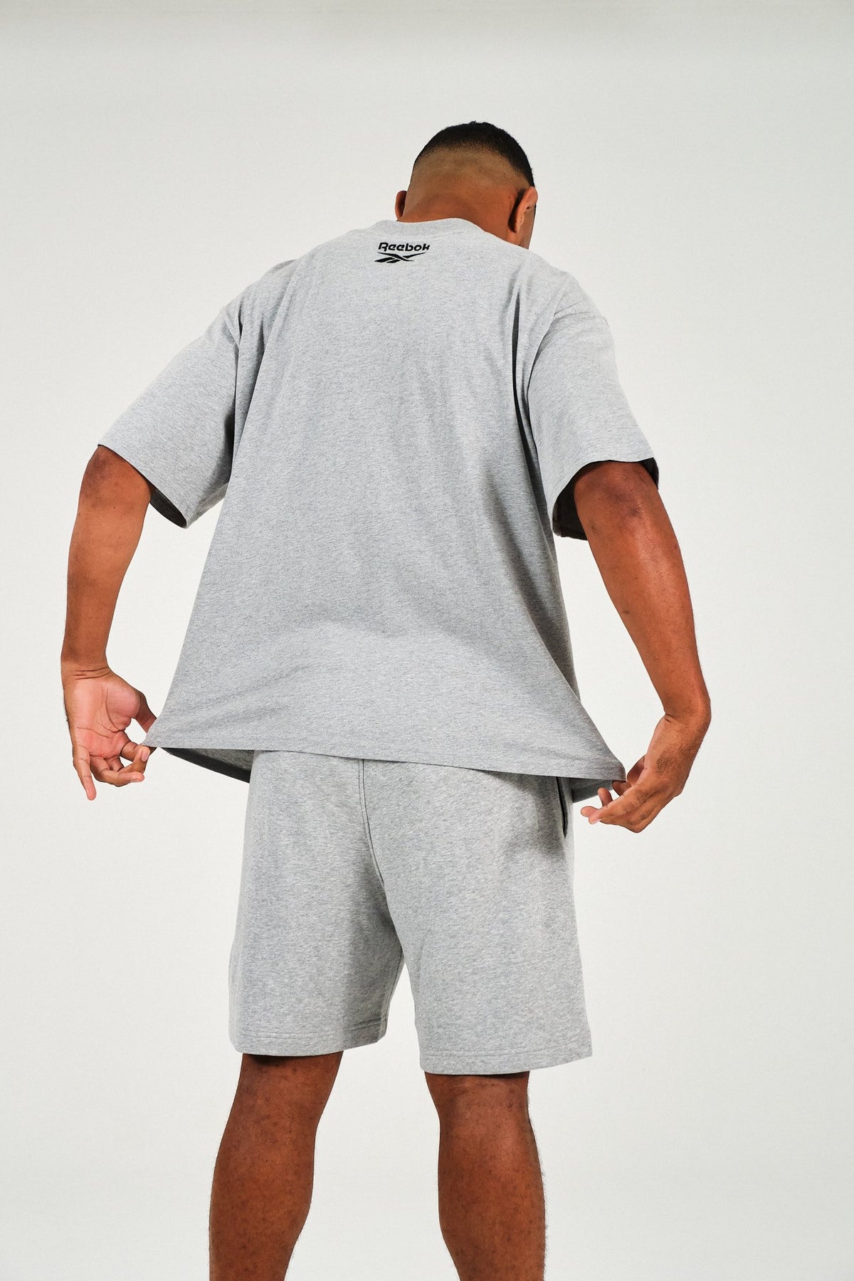Sharks Reebok Heather Grey Tee