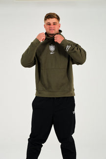 Sharks Reebok Khaki Hoody