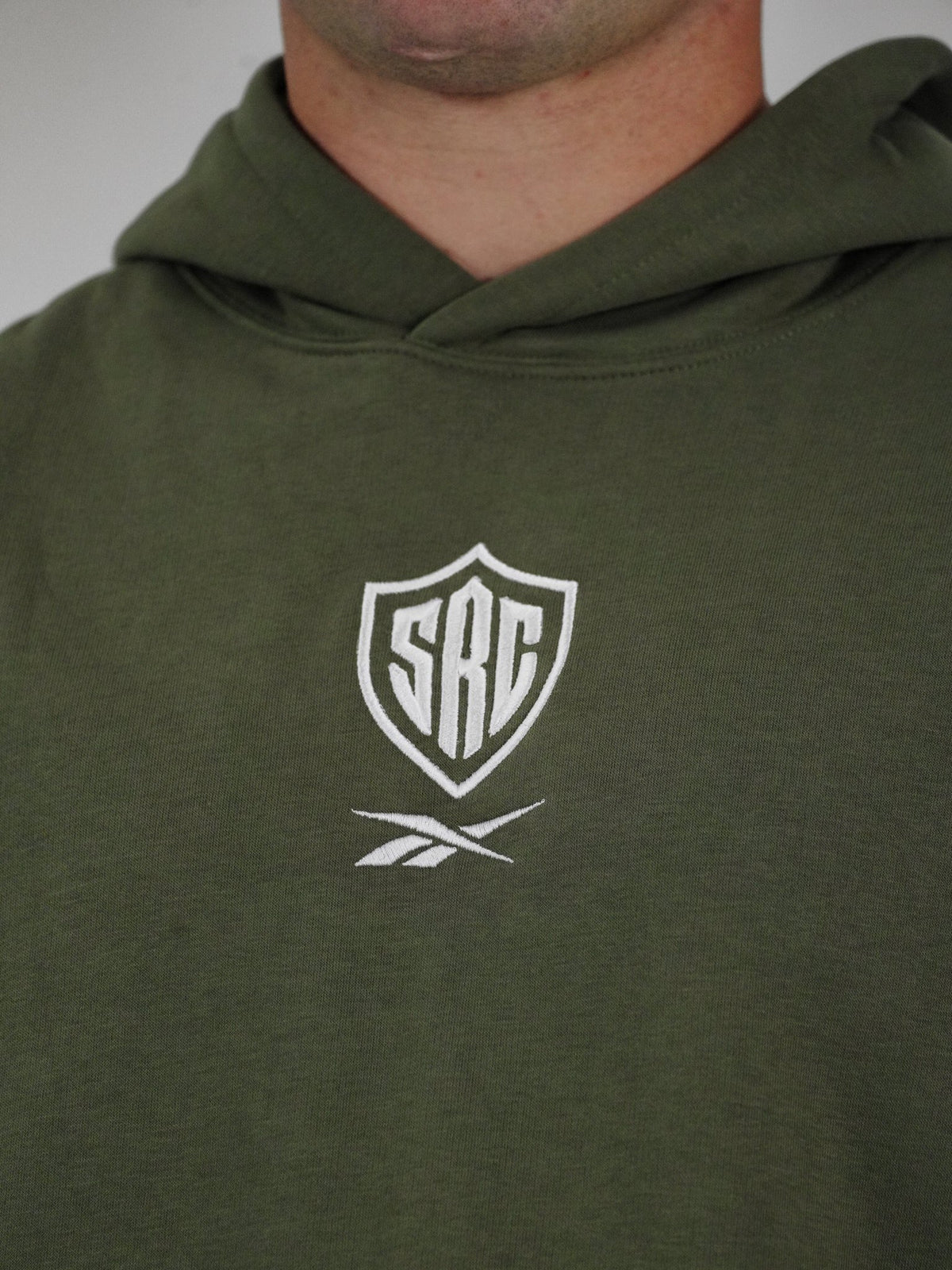 Sharks Reebok Khaki Hoody