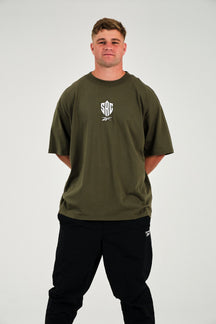 Sharks Reebok Khaki Tee