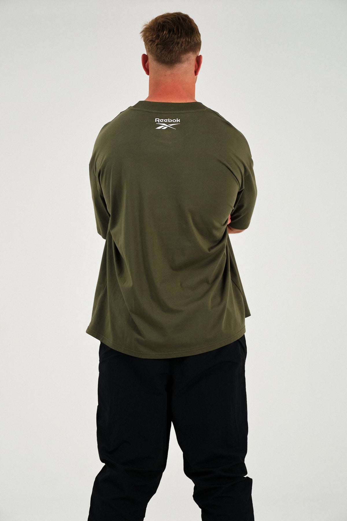 Sharks Reebok Khaki Tee