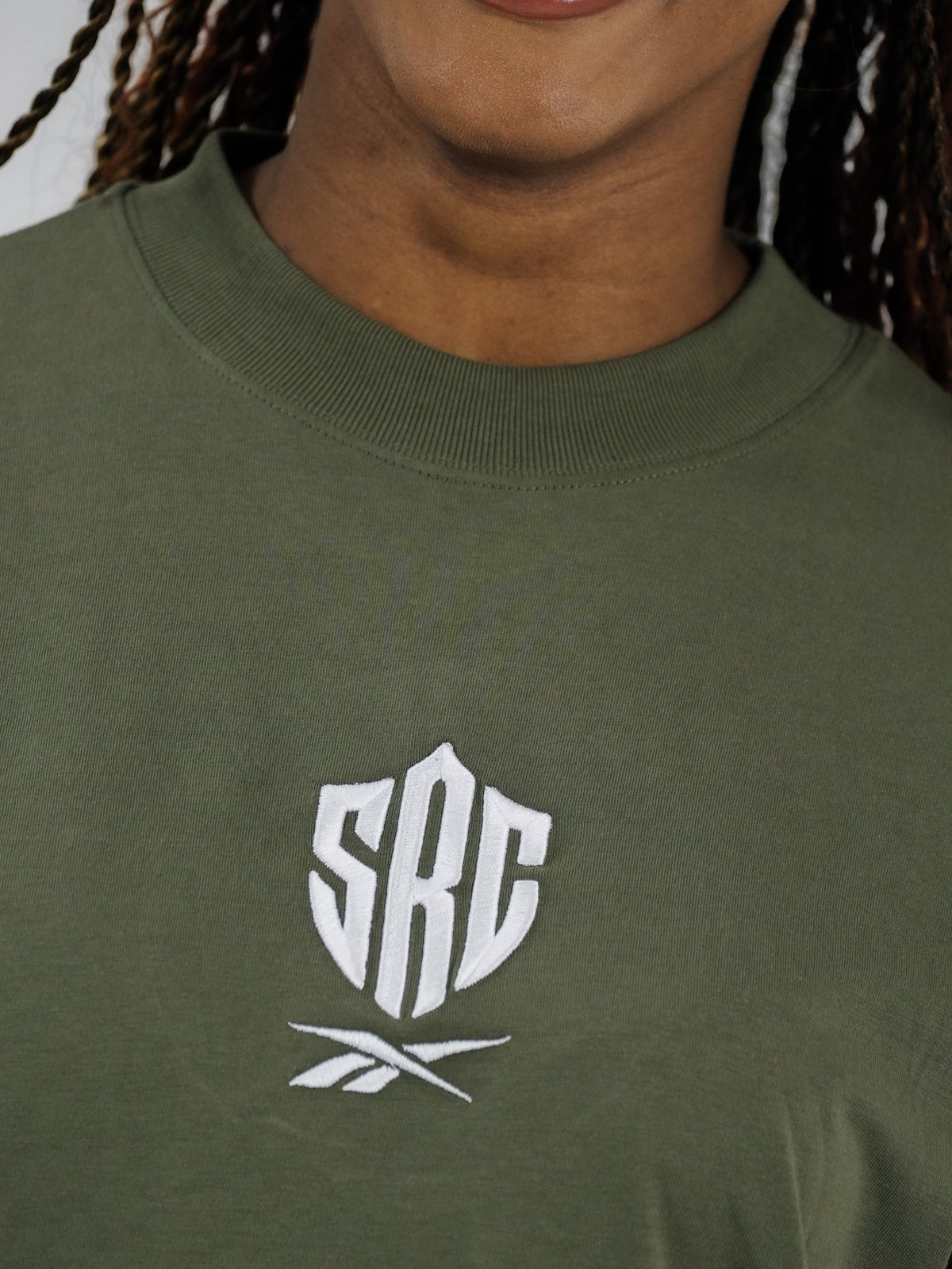 Sharks Reebok Khaki Tee