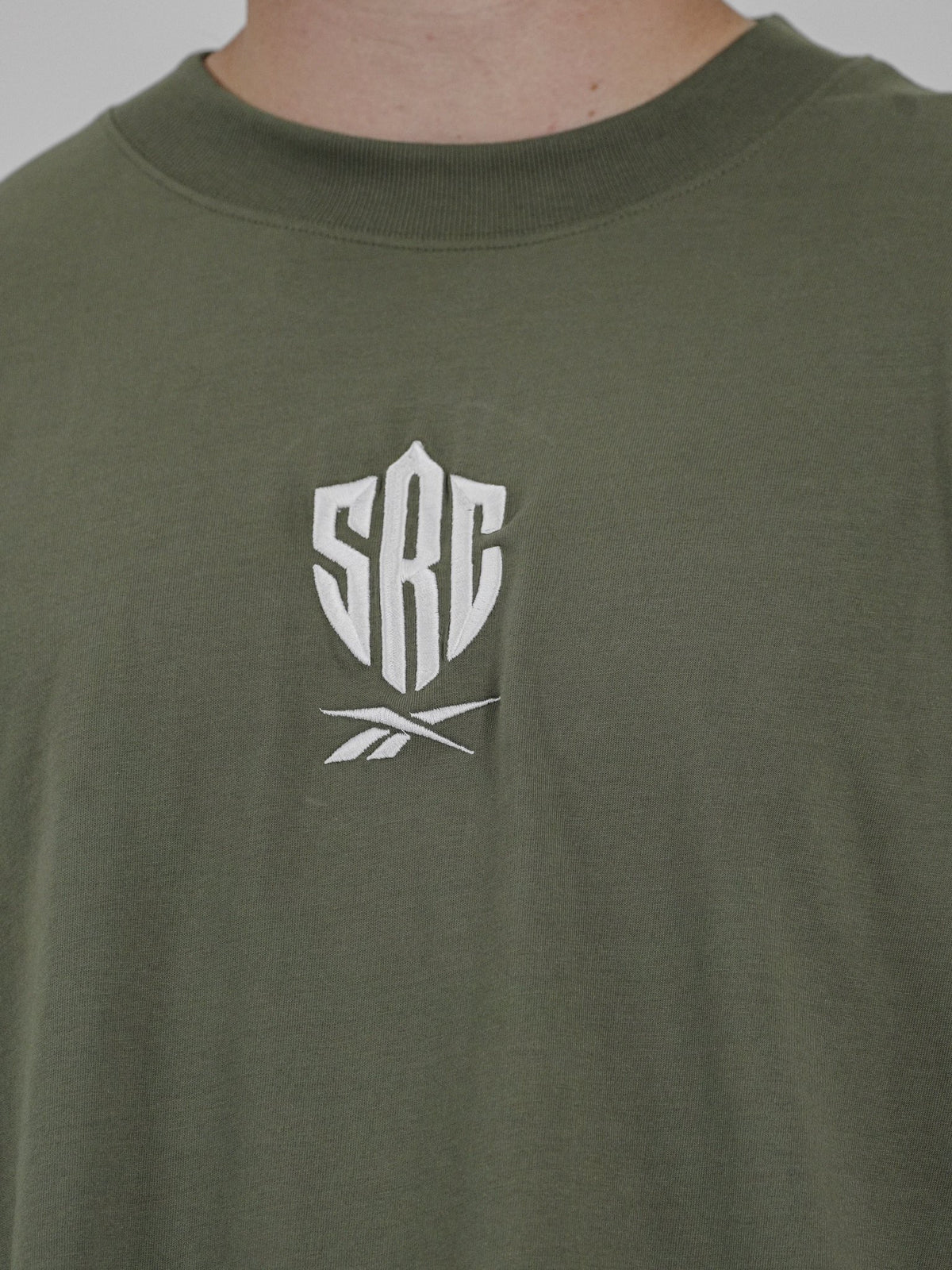 Sharks Reebok Khaki Tee